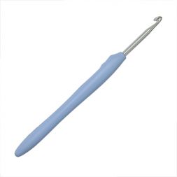 953450 Крючок для вязания с резиновой ручкой, 4,5 мм, Hobby&amp;Pro